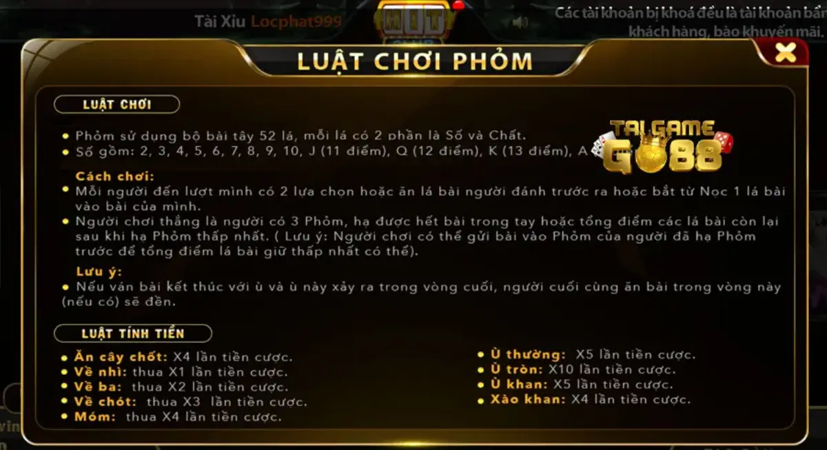 Luat choi co ban