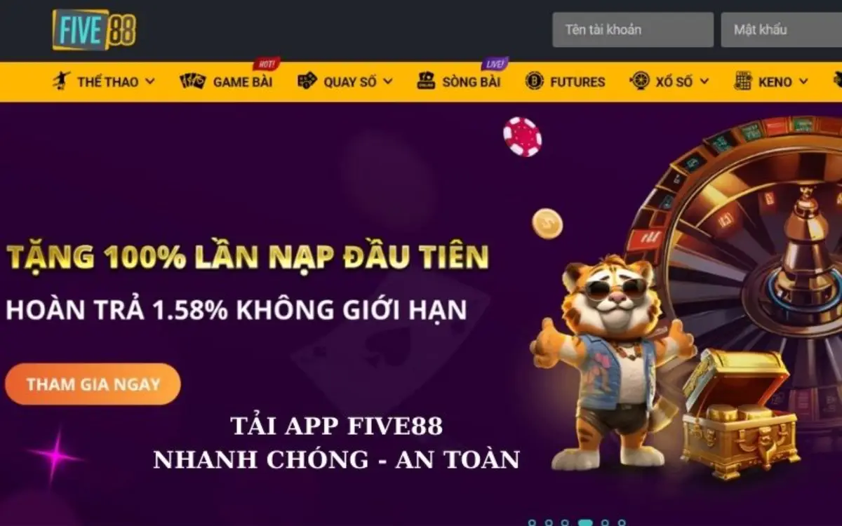 Lợi ích khi tải app Five88 tại Tỷ Lệ Kèo Nhà Cái