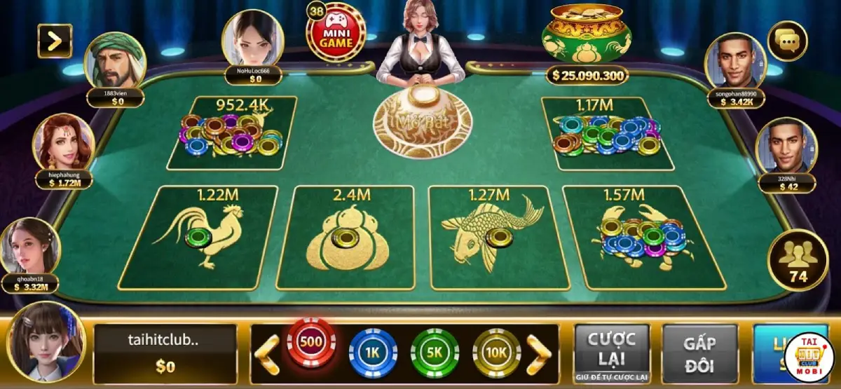 Thoai mai choi game